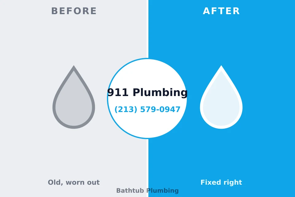 Before and after: plumbing company York, PA